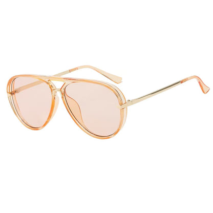 Getaway Round Aviator Sunglasses
